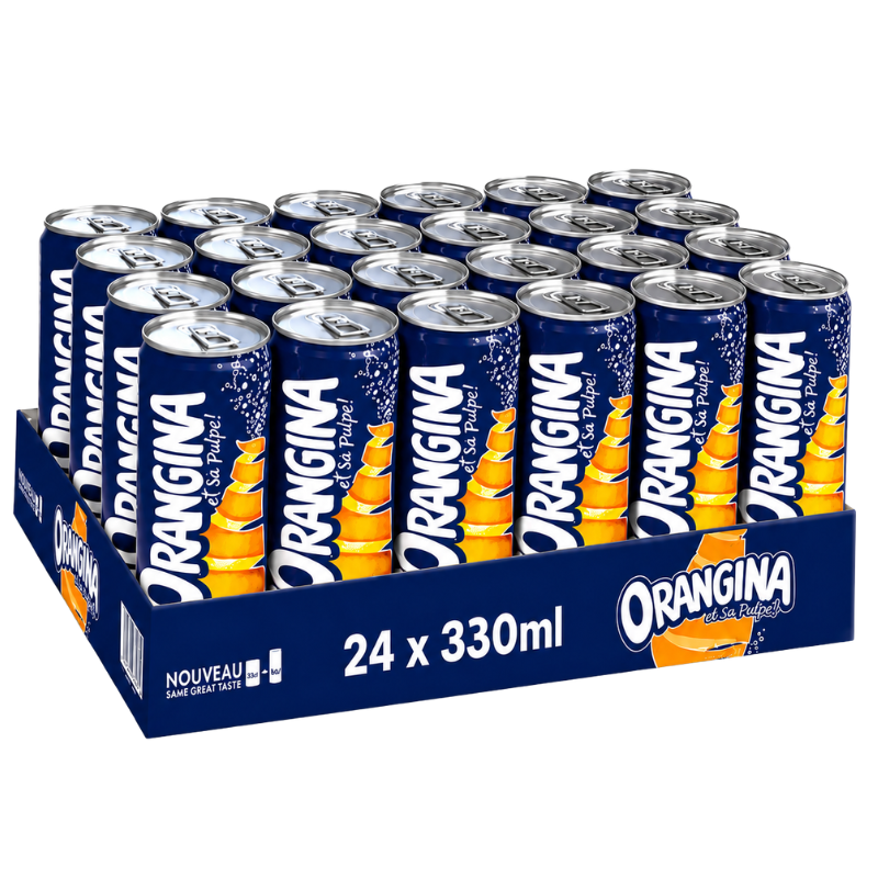 ORANGINA - BOISSON PÉTILLANTE - 24/330ML