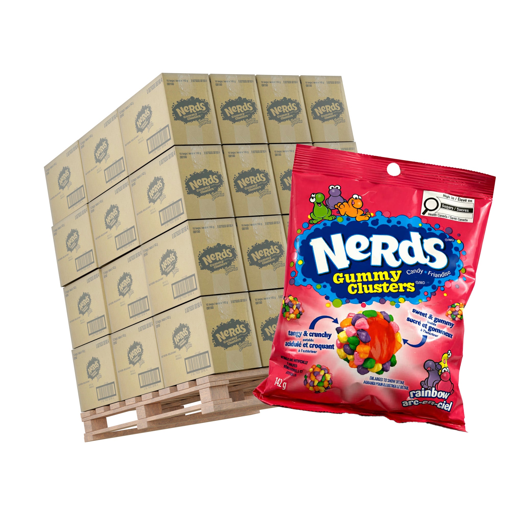 Nerds - Gummy Clusters -  120/10/142g