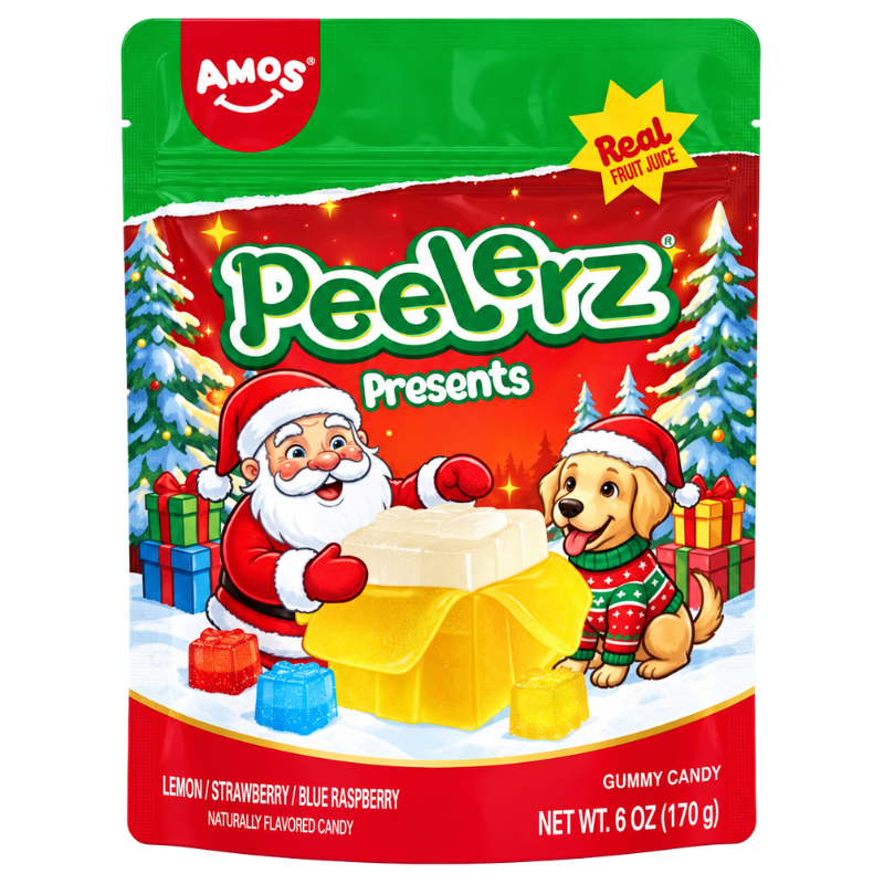 PEELERZ - GUMMY HOLIDAY PRESENTS - 12/170G