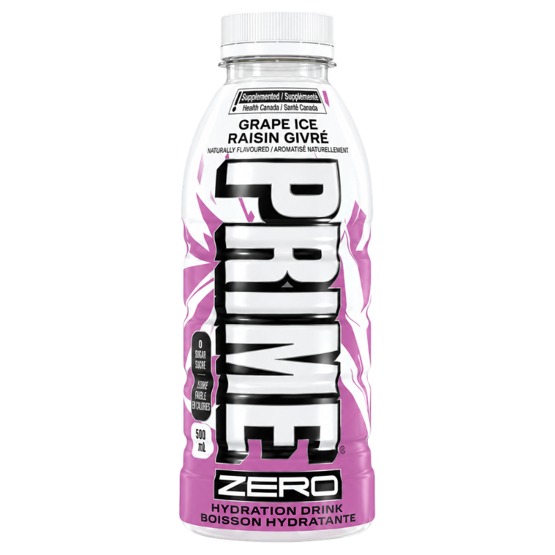 PRIME HYDRATION ZÉRO - RAISIN GIVRÉ - 12/500ML