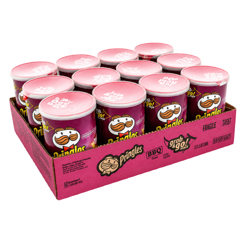 PRINGLES - BBQ - 12/68G