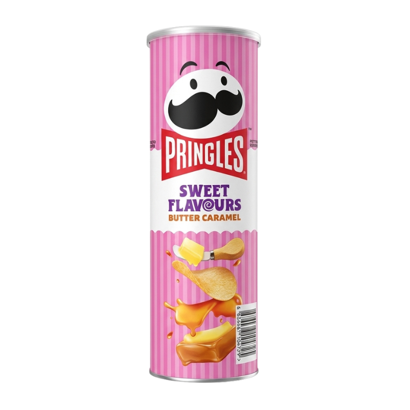 PRINGLES - BUTTER CARAMEL - 12/110G