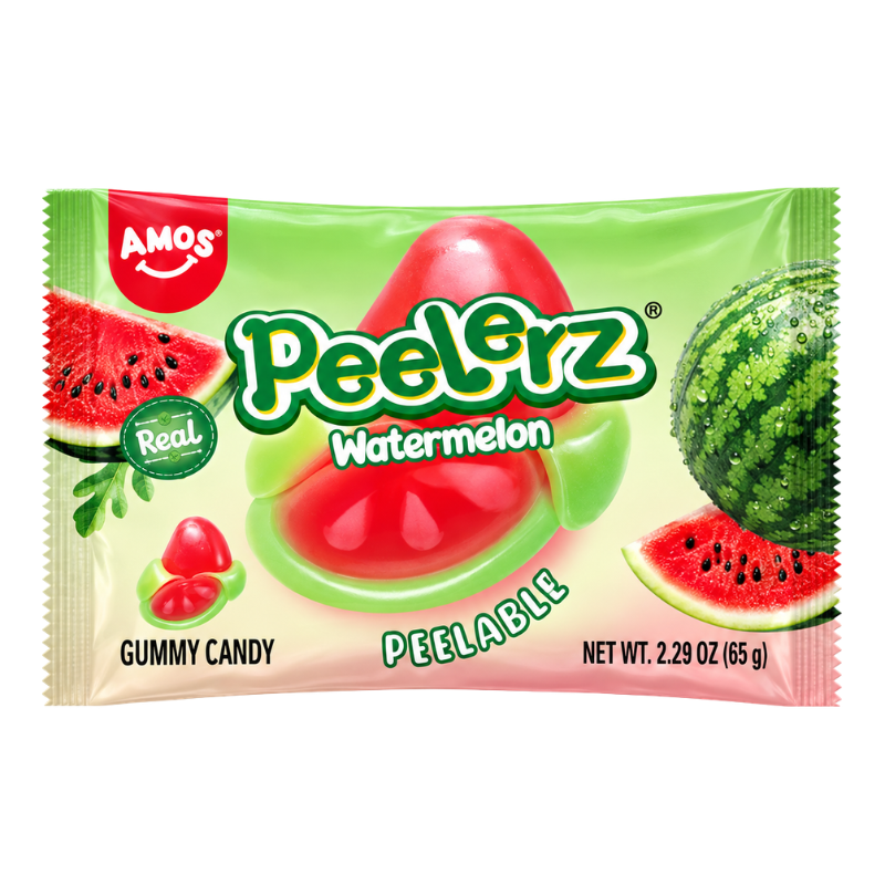 Peelerz - Gummy Watermelon Share Size - 12/65g
