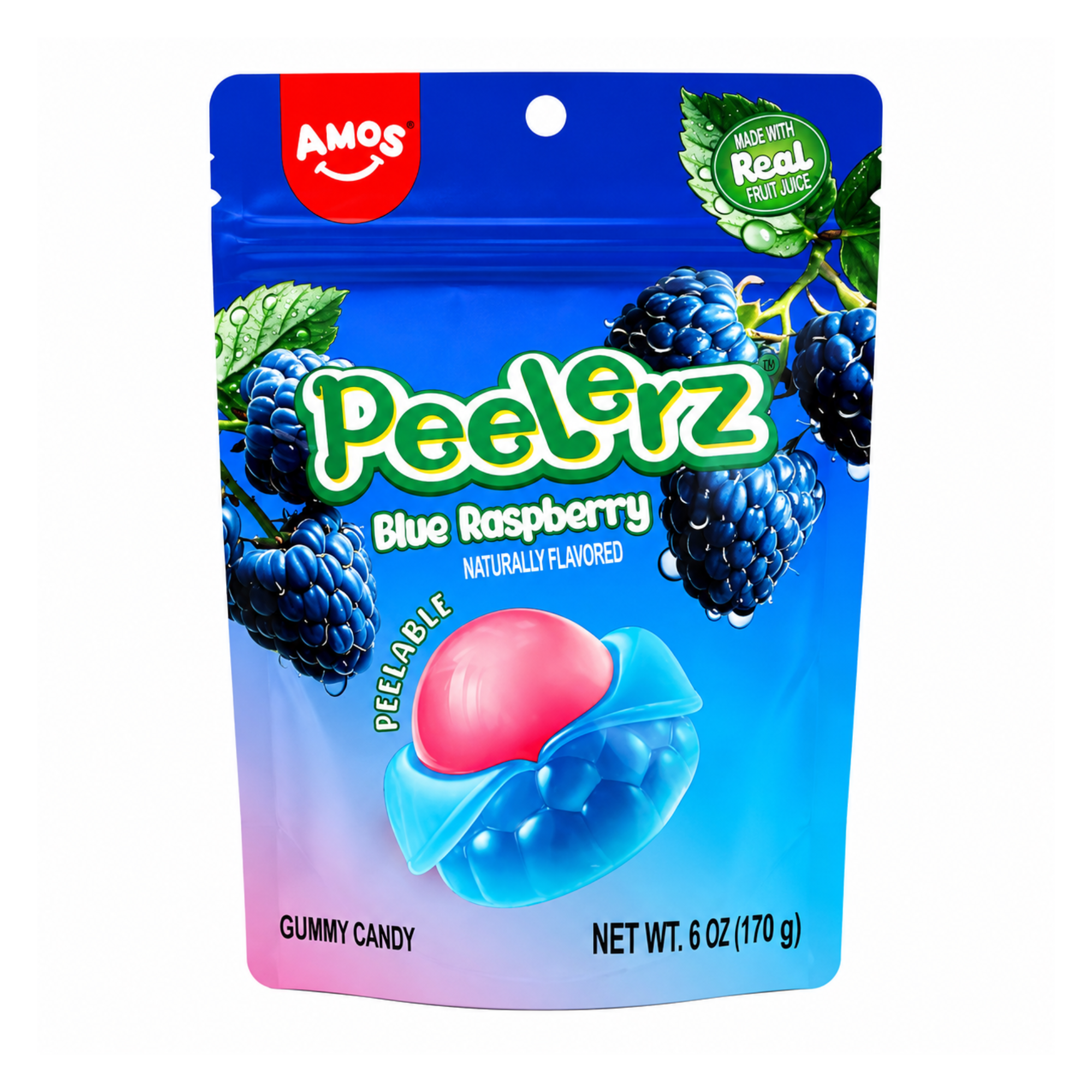 Peelerz - Gummy Blue Raspberry - 12/170g