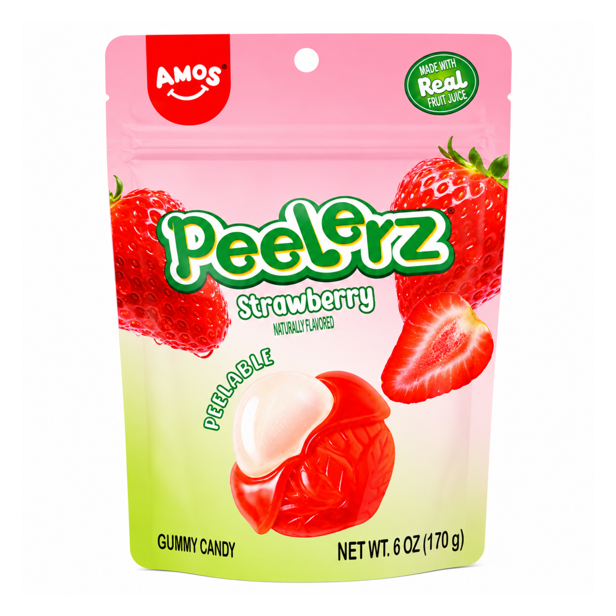 Peelerz - Gummy Strawberry - 12/170g