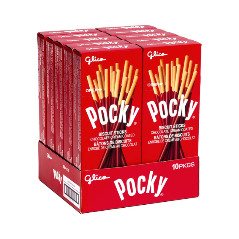 POCKY - CHOCOLAT - 10/40G