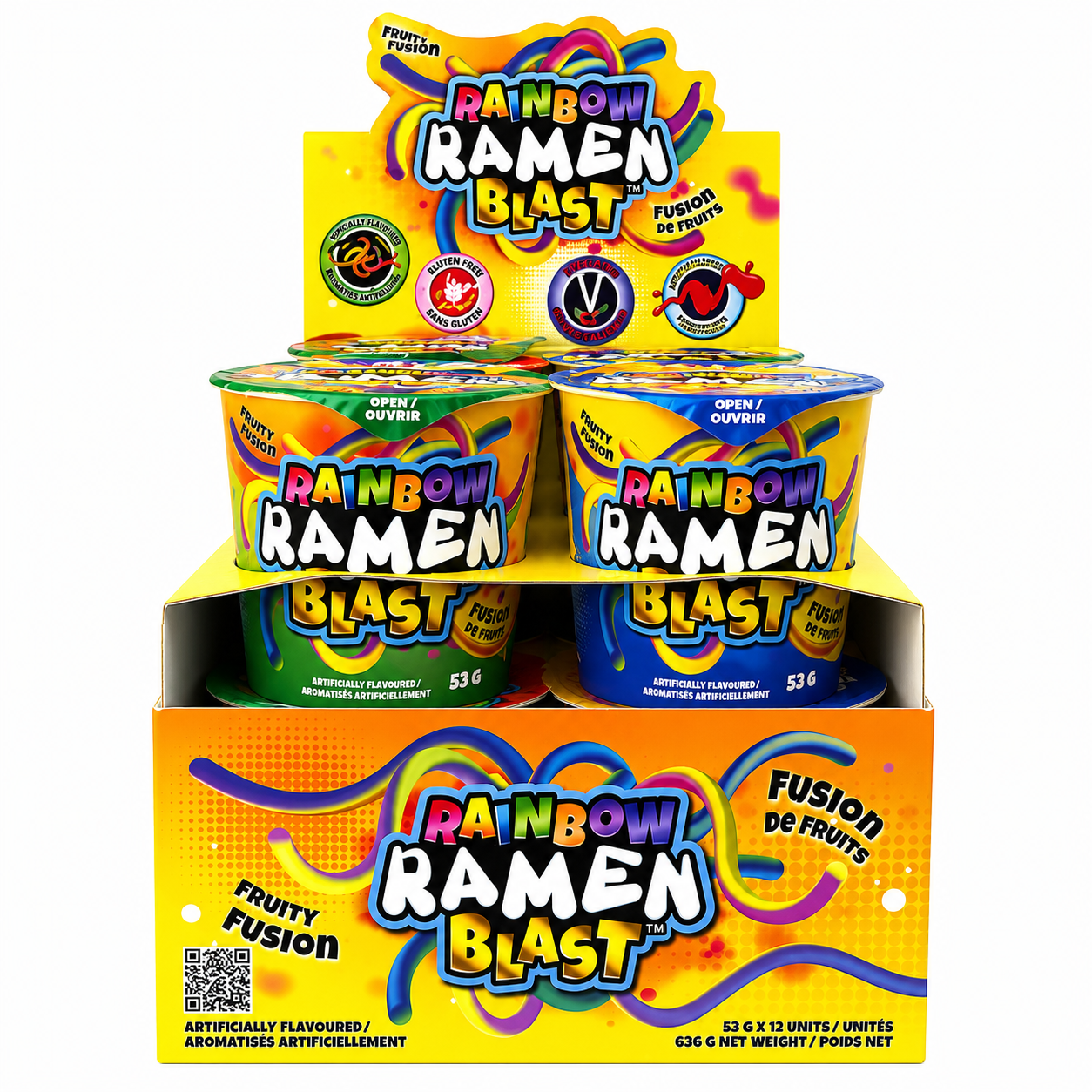 RAINBOW RAMEN BLAST - FUSION DES FRUITS - 12/53G