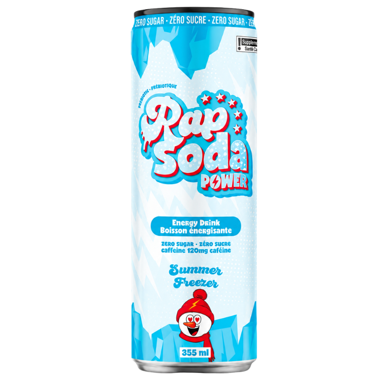 RAP SODA - POWER SUMMER FREEZER - 12/355ML