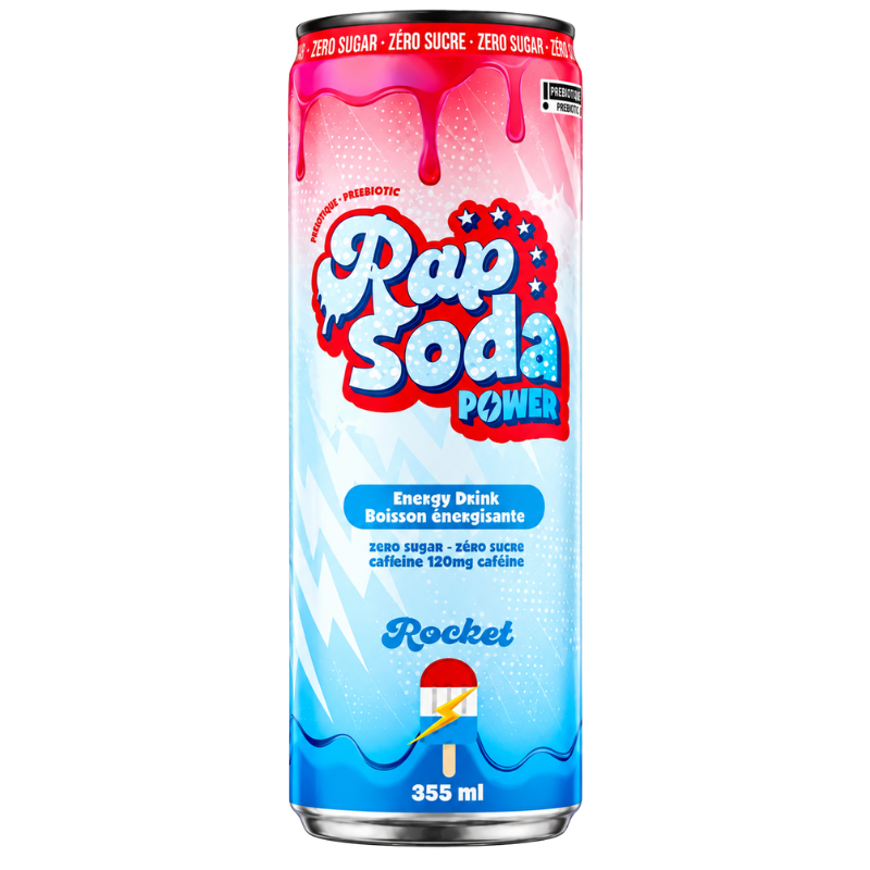 RAP SODA - POWER ROCKET - 12/355ML