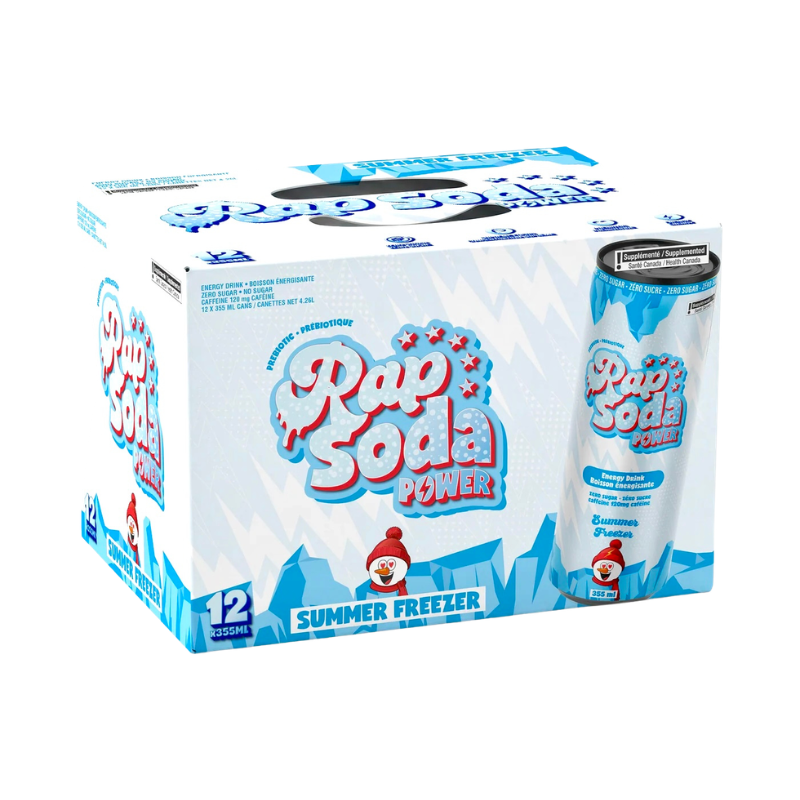 RAP SODA - POWER SUMMER FREEZER - 12/355ML