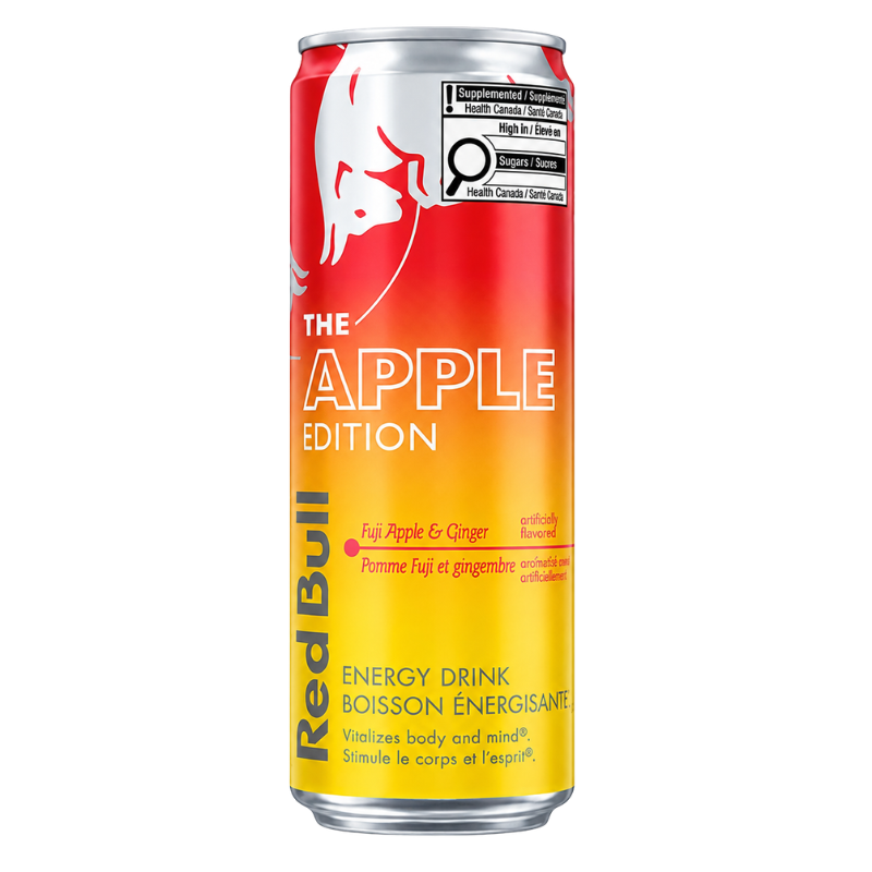 RED BULL - POMME FUJI & GINGEMBRE - 24/250ML