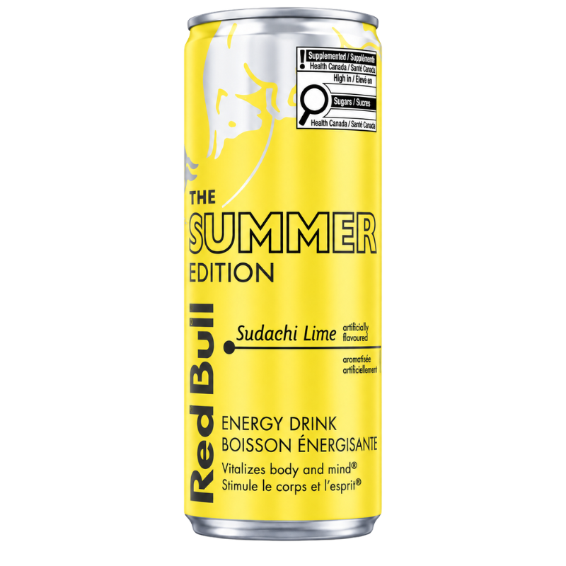 RED BULL SUDACHI LIME- BOISSON ÉNERGISANTE - 24/250ML