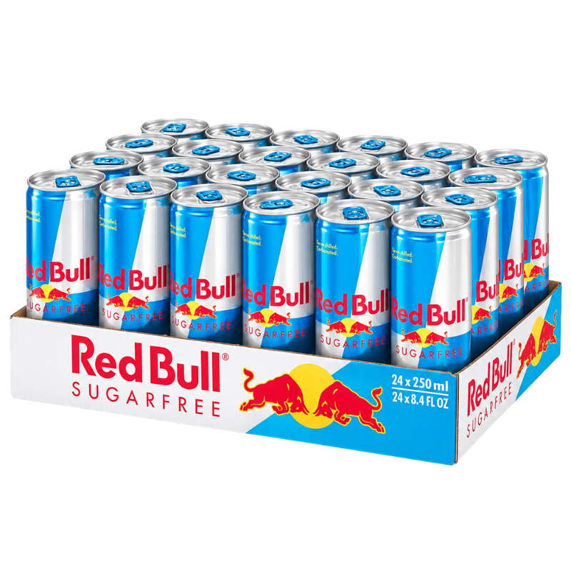RED BULL - BOISSON ÉNERGISANTE SANS SUCRE - 24/250ML