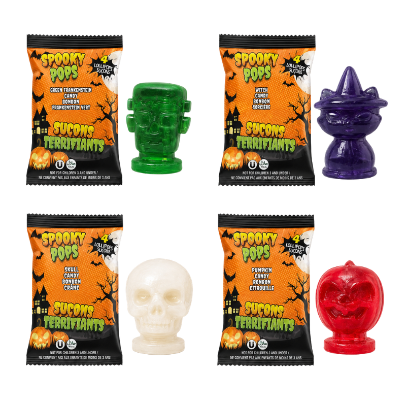 RING POP - SPOOKY POPS HALLOWEEN - 40/10G