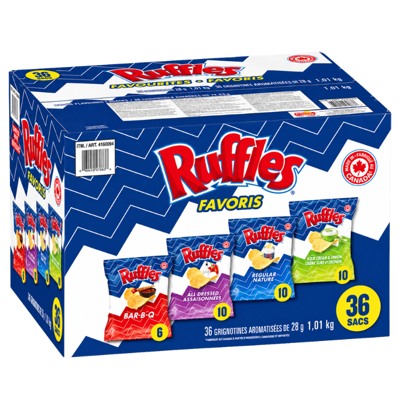 RUFFLES - BOITE FAVORIS - 36/28G