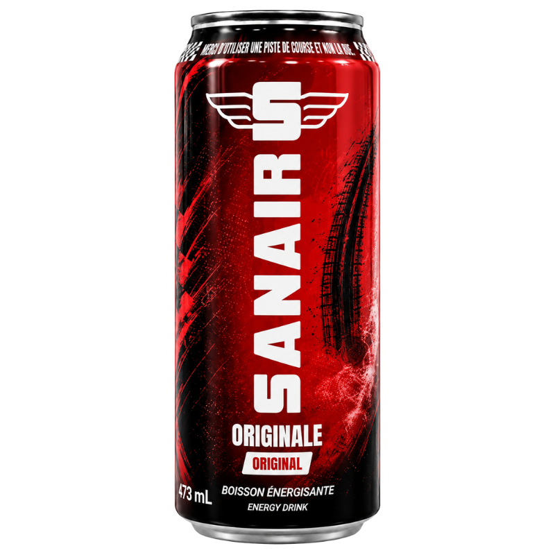 SANAIR - BOISSON ÉNERGISANTE ORIGINALE - 12/473ML