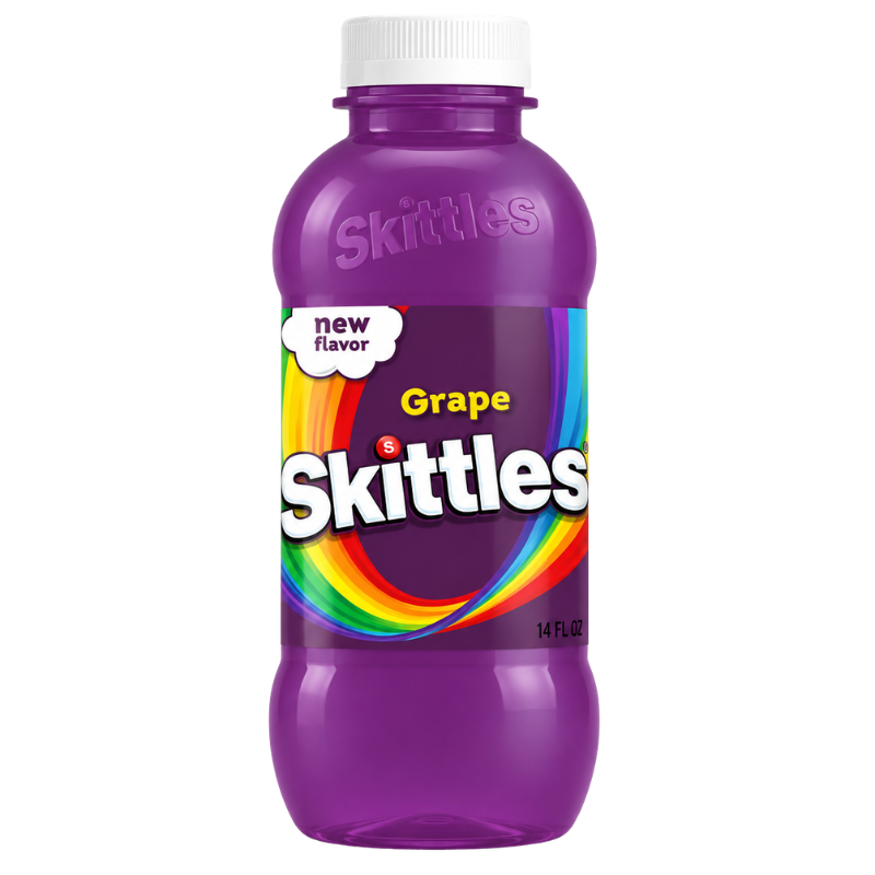 SKITTLES - GRAPE DRINK - 12/414ML