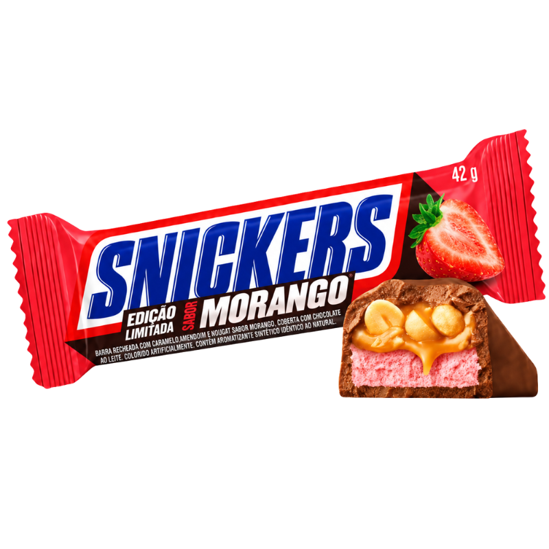 SNICKERS - MORANGO LIMITED EDITION FROM BRAZIL - 20/42G