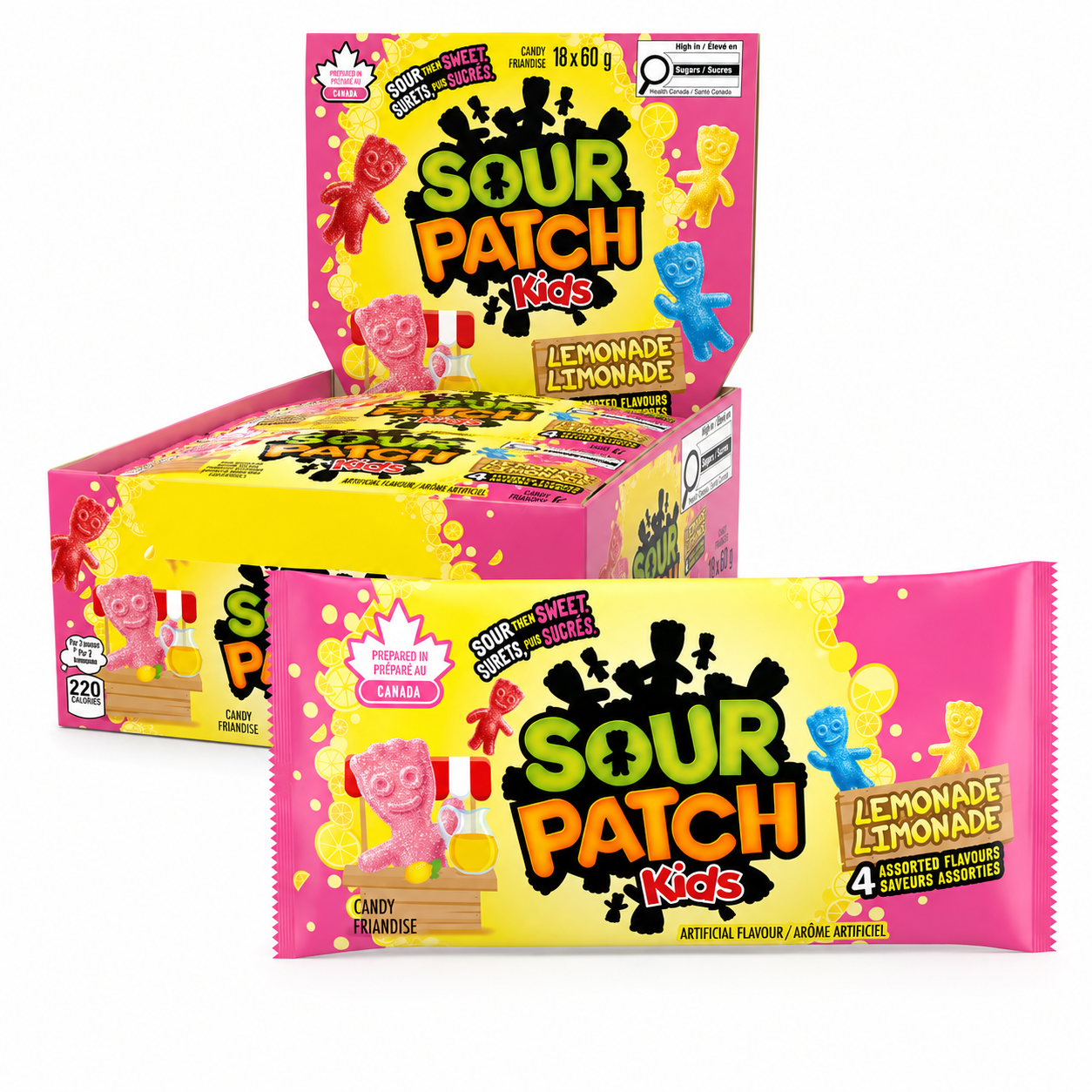 SOUR PATCH KIDS - LIMONADE  - 18/60G