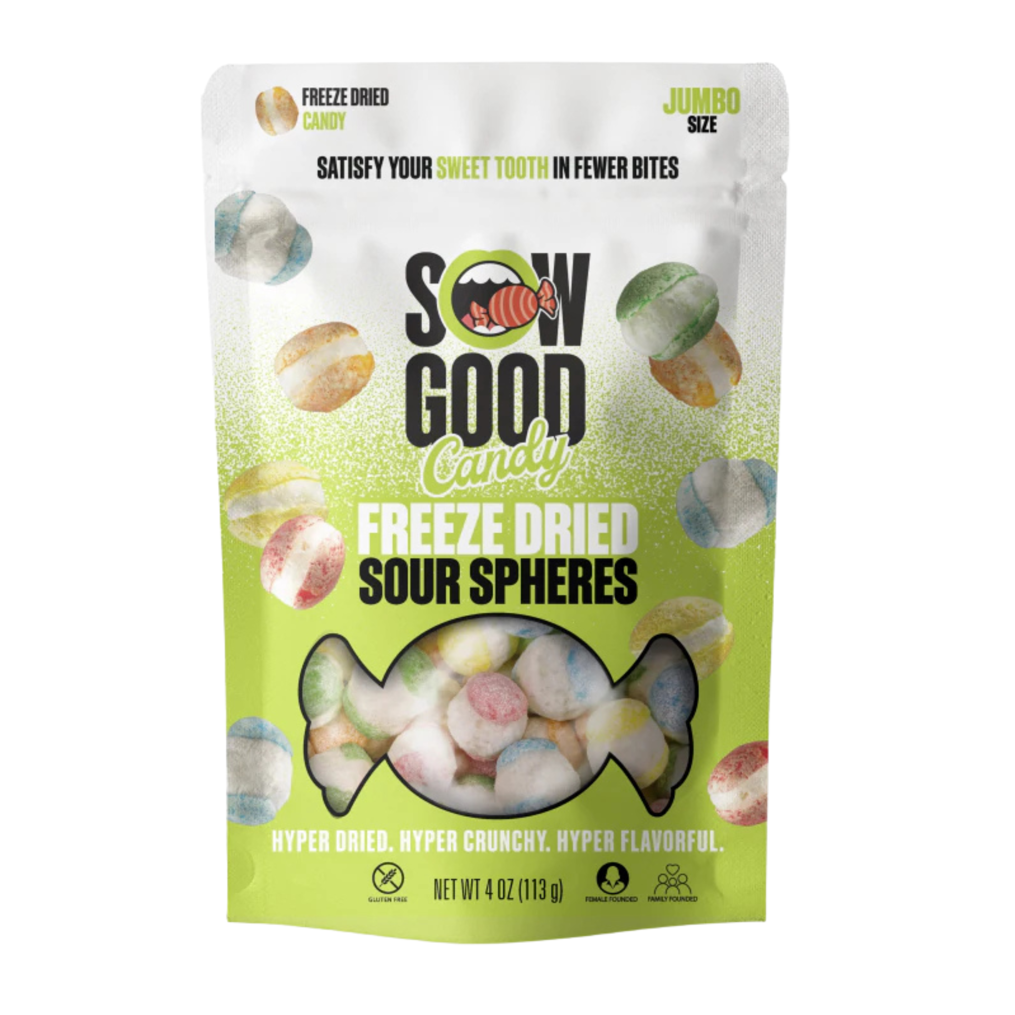 SOW GOOD - Freeze Dried Sour Spheres - 12/113g