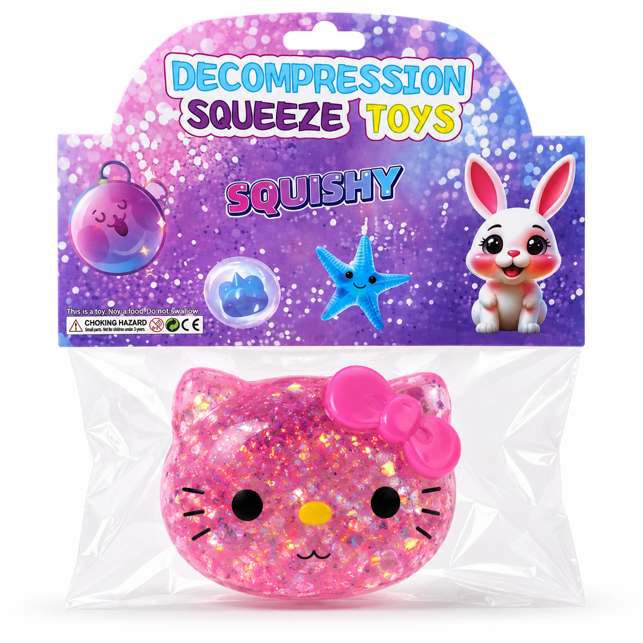 SQUISHY - HELLO KITTY - 12PCS