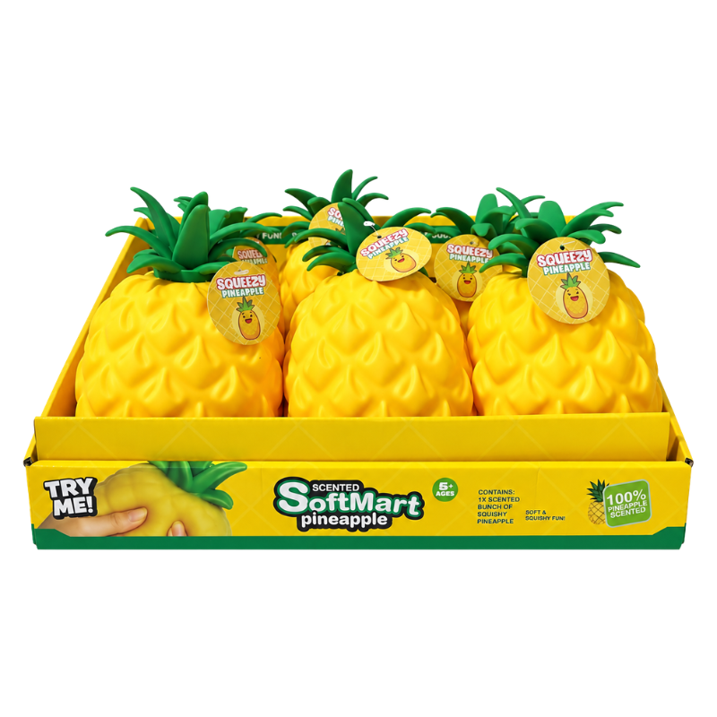 SQUISHY - ANANAS GÉANT - 6PCS