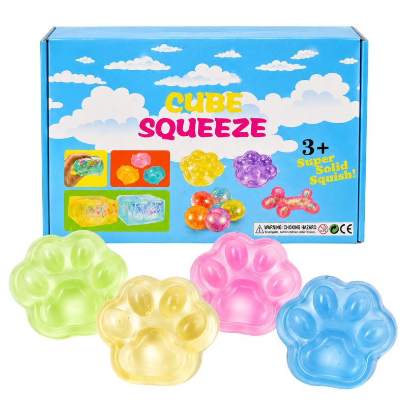 SQUISHY - CAT PAW SQUEEZE - 12PCS