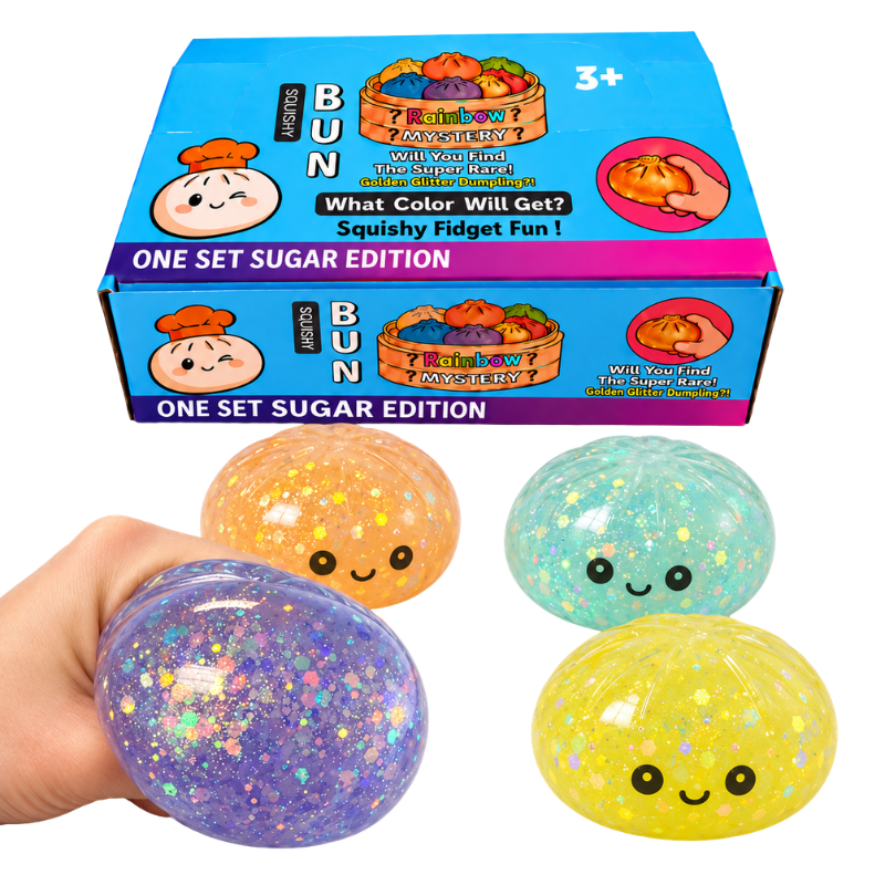 SQUISHY - CONFETTI DUMPLING - 12PCS