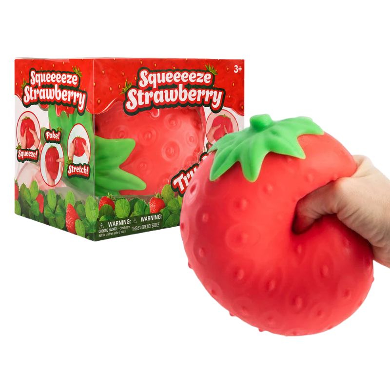 SQUISHY - FRAISE GÉANTE - 1PC