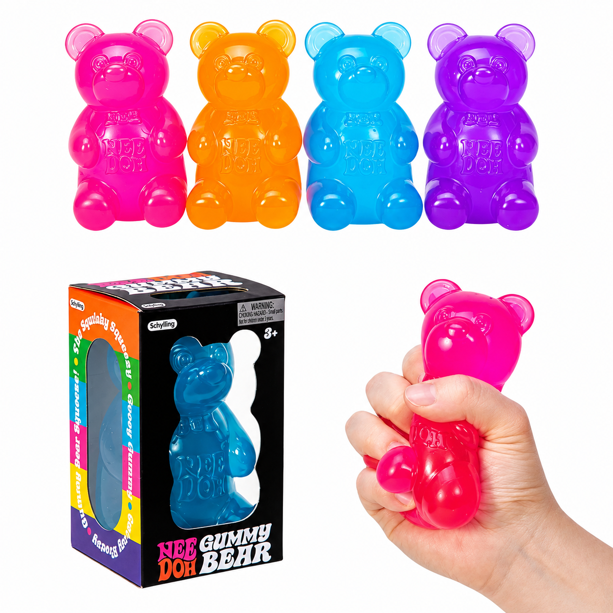 SQUISHY - GUMMY BEAR - 1PC
