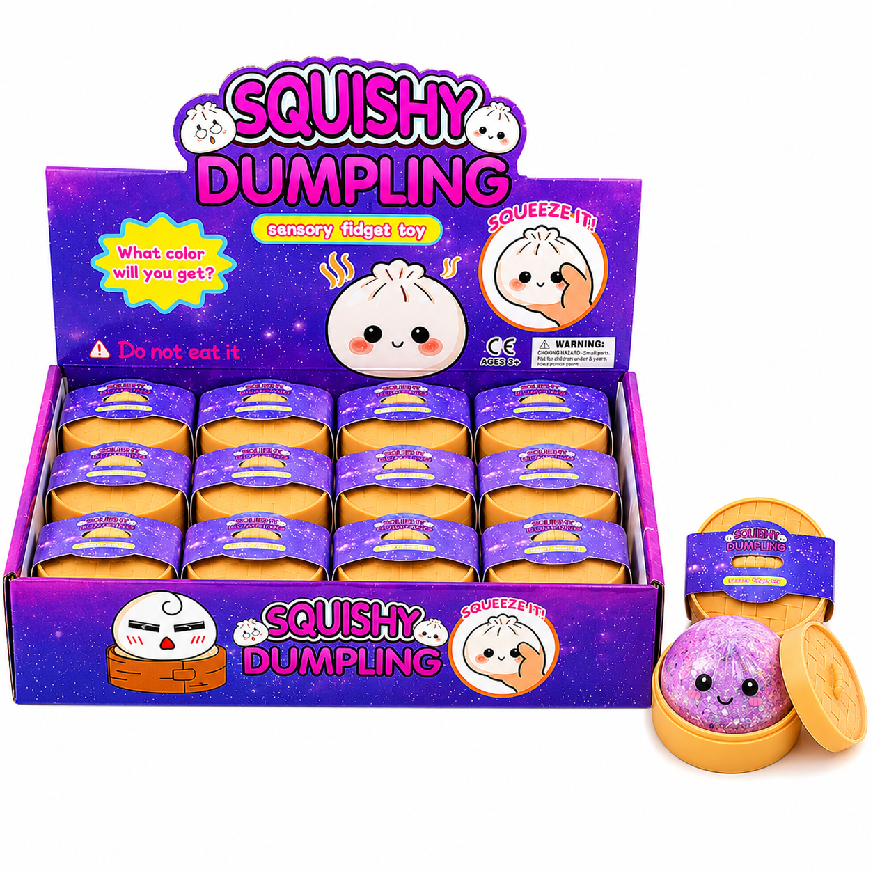SQUISHY - MINI DUMPLING - 12PCS