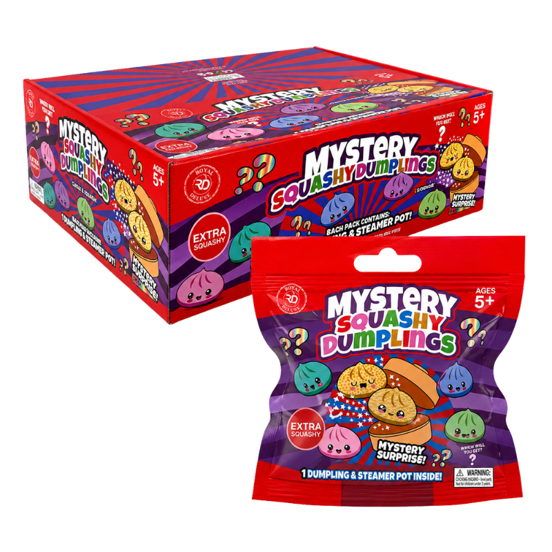 SQUISHY - MYSTERY SQUASHY DUMPLINGS - 36PCS