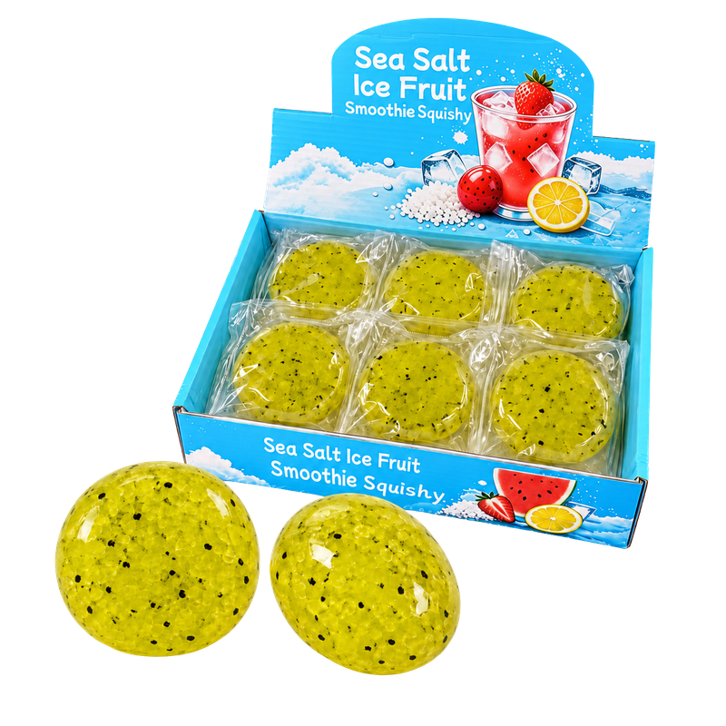 SQUISHY - SMOOTHIE BALL SQUISHY - 12PCS
