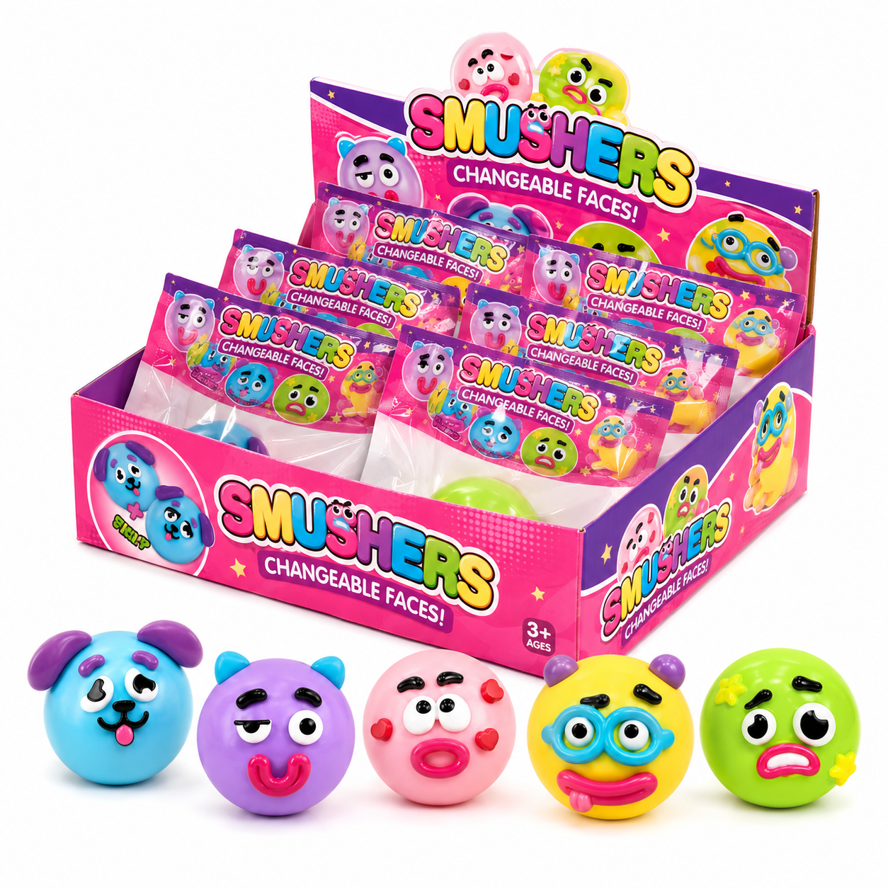 SQUISHY - SMUSHERS - 12PCS