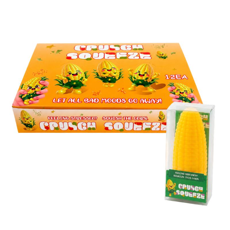 SQUISHY CRUNCH - BLÉ D'INDE CROQUANT - 12PCS