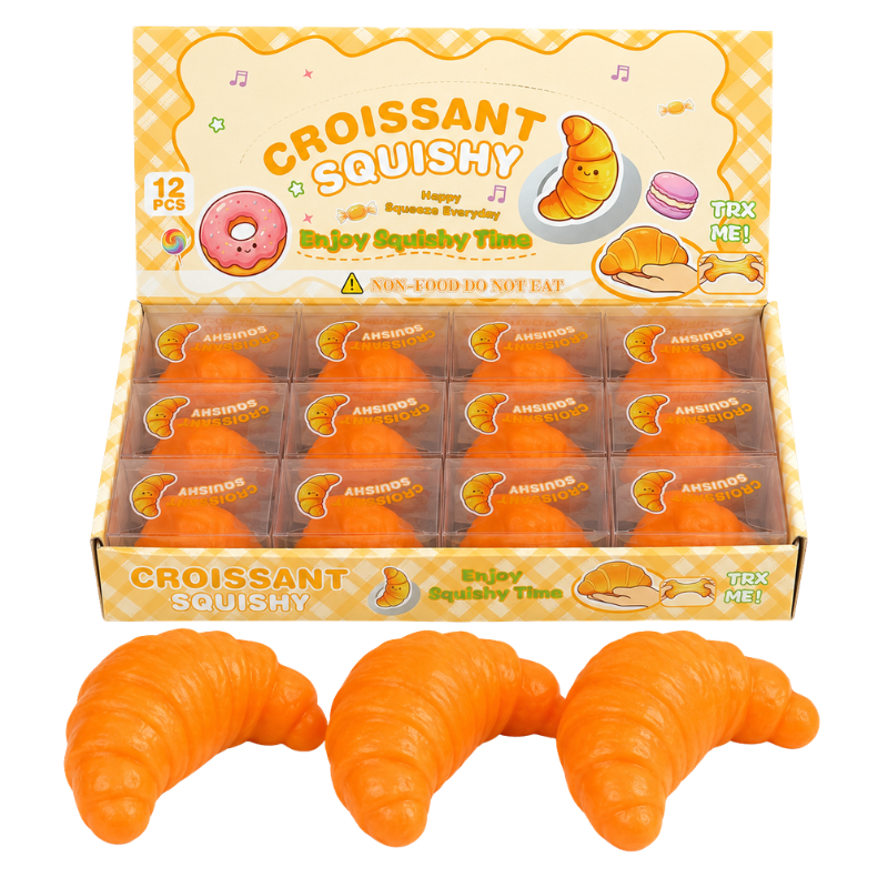 SQUISHY CRUNCH - CROISSANT CROQUANT - 12PCS