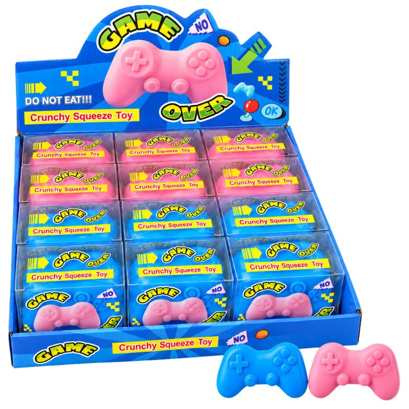 SQUISHY CRUNCH - GAMING CROQUANT - 12PCS