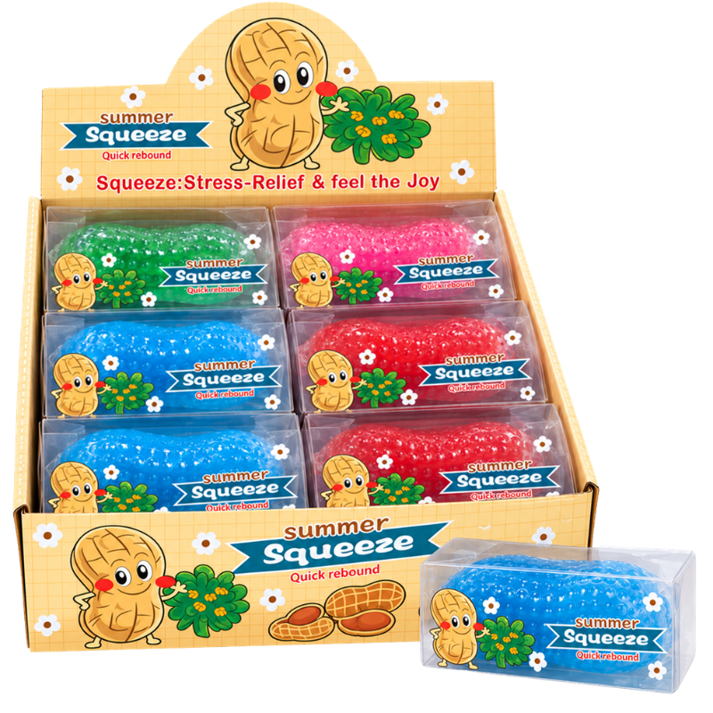 SQUISHY CRUNCH - SUMMER PEANUT CROQUANTE - 12PCS