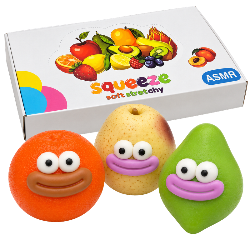 SQUISHY CRUNCH - VEGETABLES CROQUANT - 12PCS