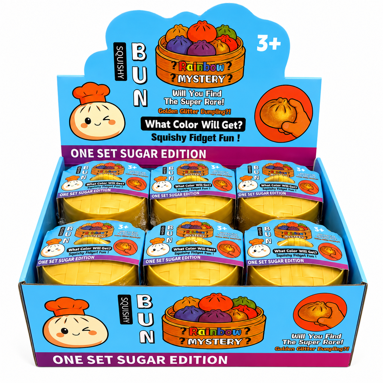 PRE-ORDER - SQUISHY DUMPLING MYSTERY - 12pcs