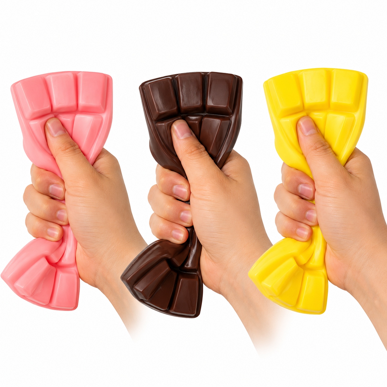 SQUISHY - CHOCOLATE - 12PCS