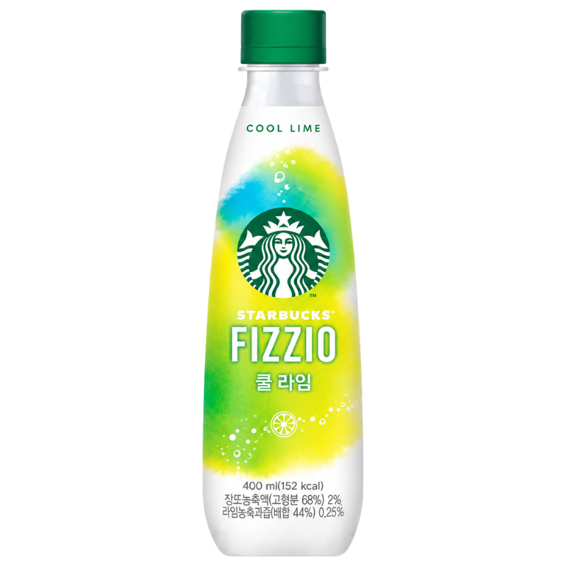 STARBUCKS - FIZZIO COOL LIME - 24/400ML