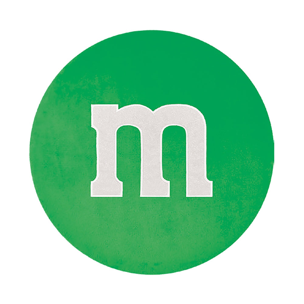 M&M - Green Glitter Plush