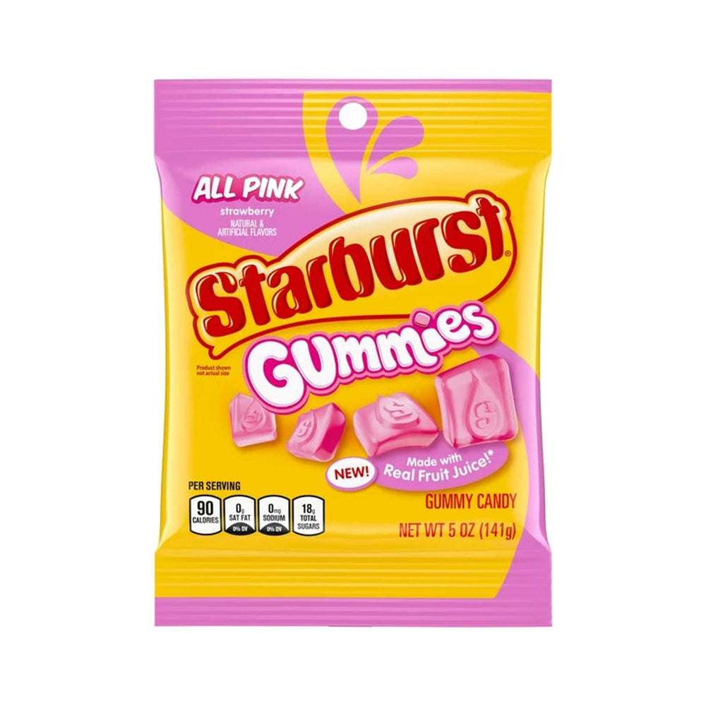 Starburst - All Pink Gummies - 12/141g