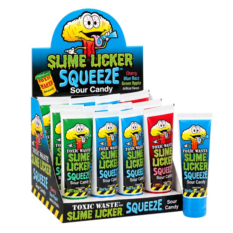 Toxic Waste - Sour Slime Licker Squeeze - 12/70g