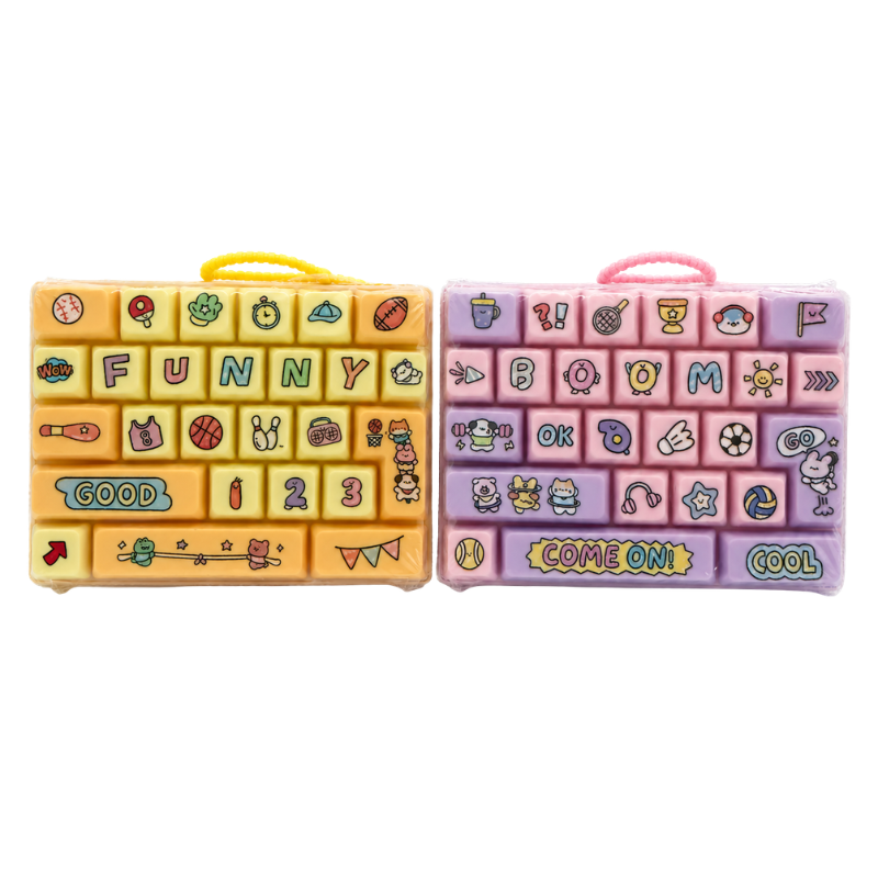 #VIRAL - CLAVIER TENDANCE TIKTOK - 4PCS