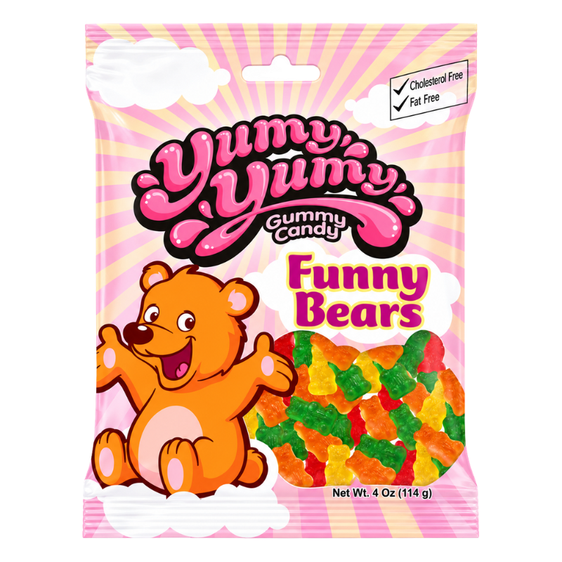 YUMY YUMY - FUNNY BEARS - 12/114G