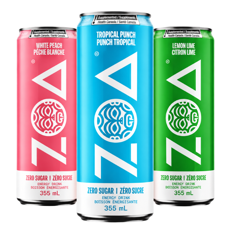 ZOA - BOISSON ÉNERGISANTE - 18/355ML