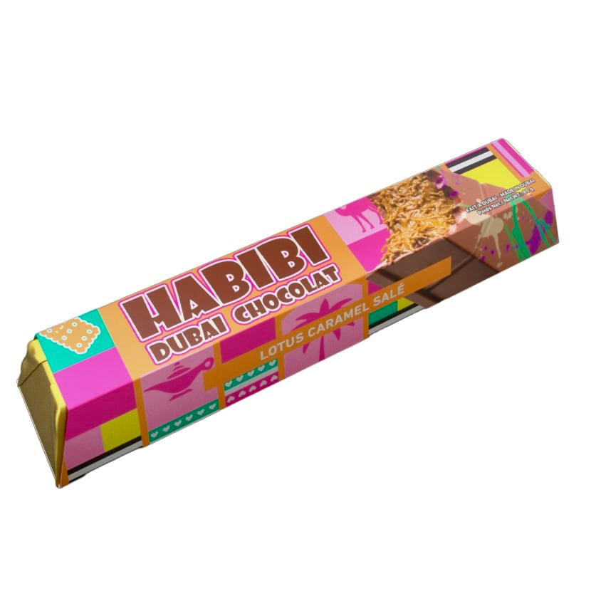 Habibi Dubai Chocolat -  Salted Caramel Lotus - 20/80g