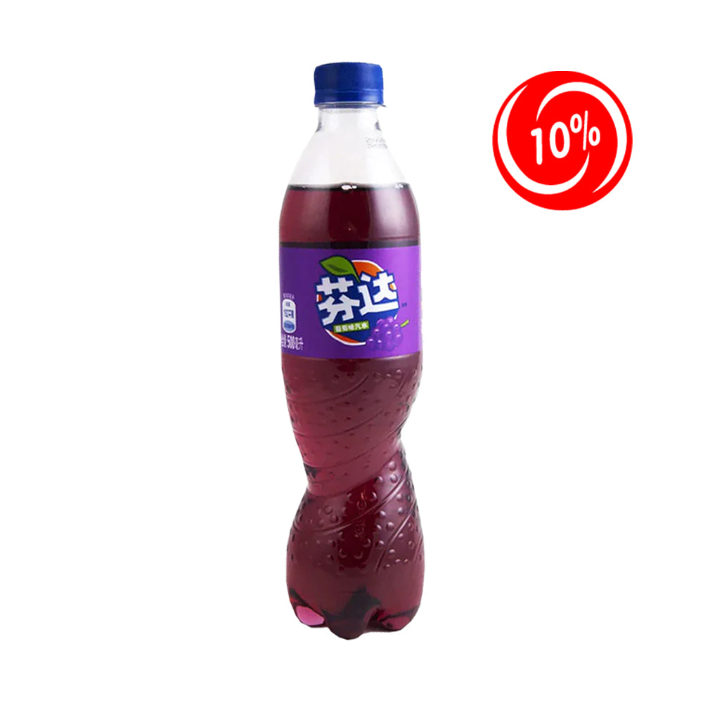 (EXPIRATION: 17/12/2024) Fanta - Grape - 12/500ml